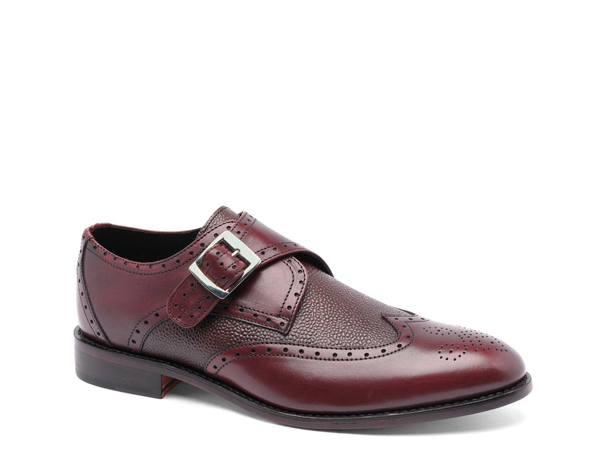 Roosevelt Wingtip Monk Strap Slip-On