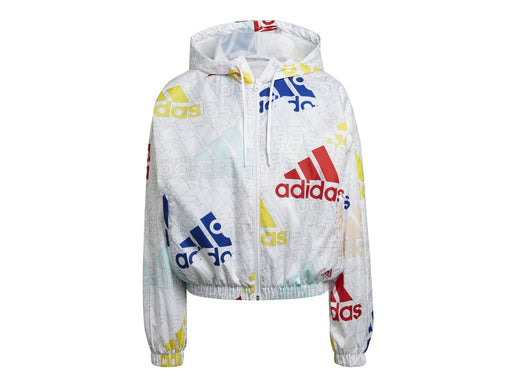 Essentials Multi-Colored Logo Women's Windbreaker Jacket