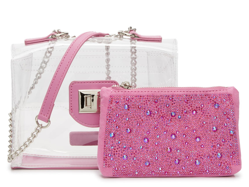 Scarlet Rhinestone Crossbody Set