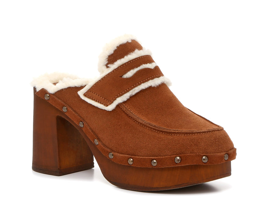 Xtra Fur Platform Clog