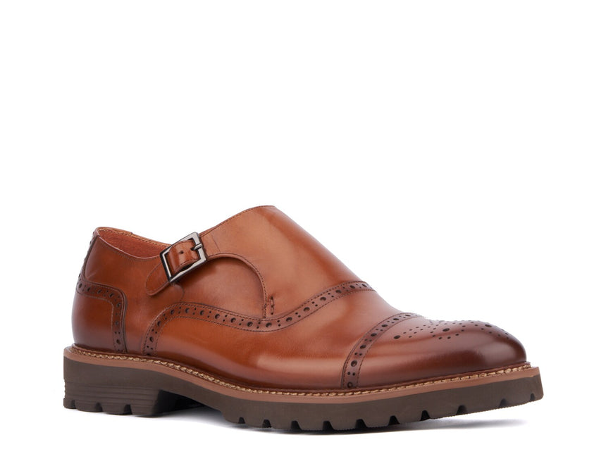 Nyle Cap Toe Monk Strap Slip-On